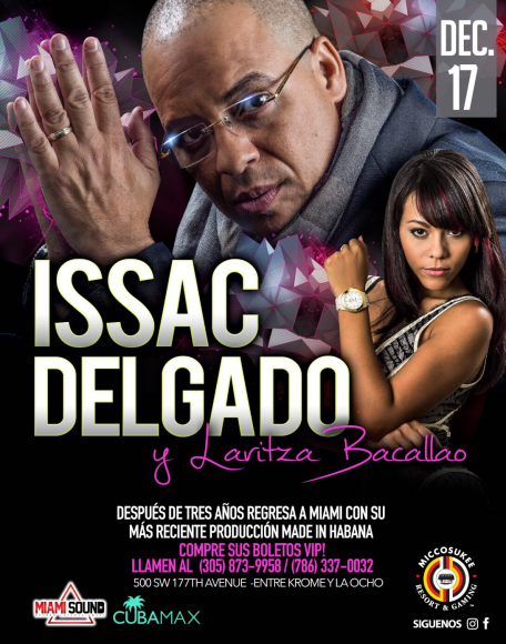Issac Delgado llega con más sabor a la escena de Miami