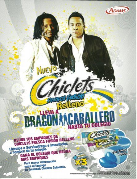 Dragón y Caballero protagonizan nueva promoción de Chiclets®